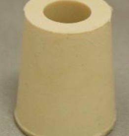 #2 DRILLED RUBBER STOPPER