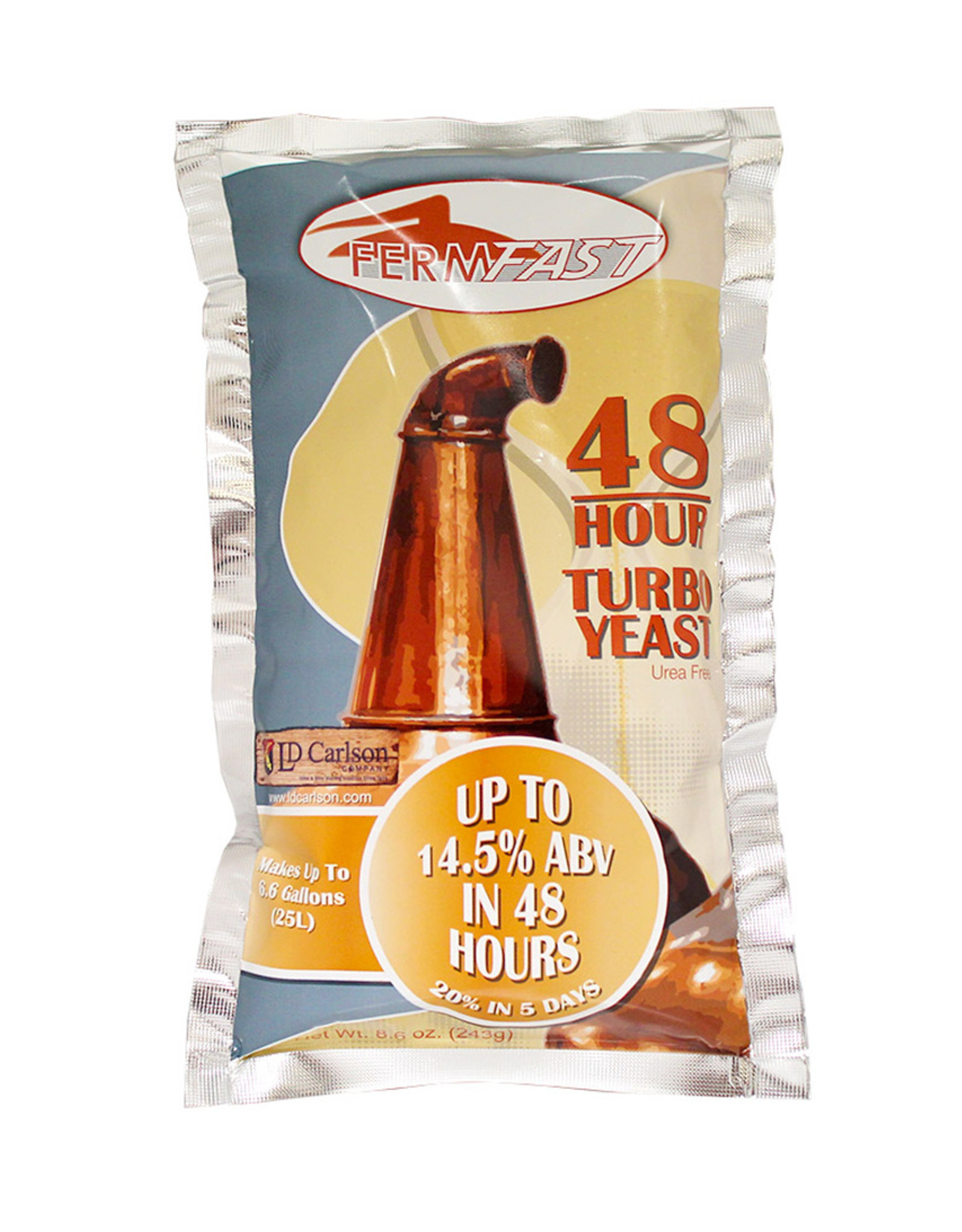 FERMFAST 48 HOUR TURBO YEAST 243 GRAM (UREA FREE)