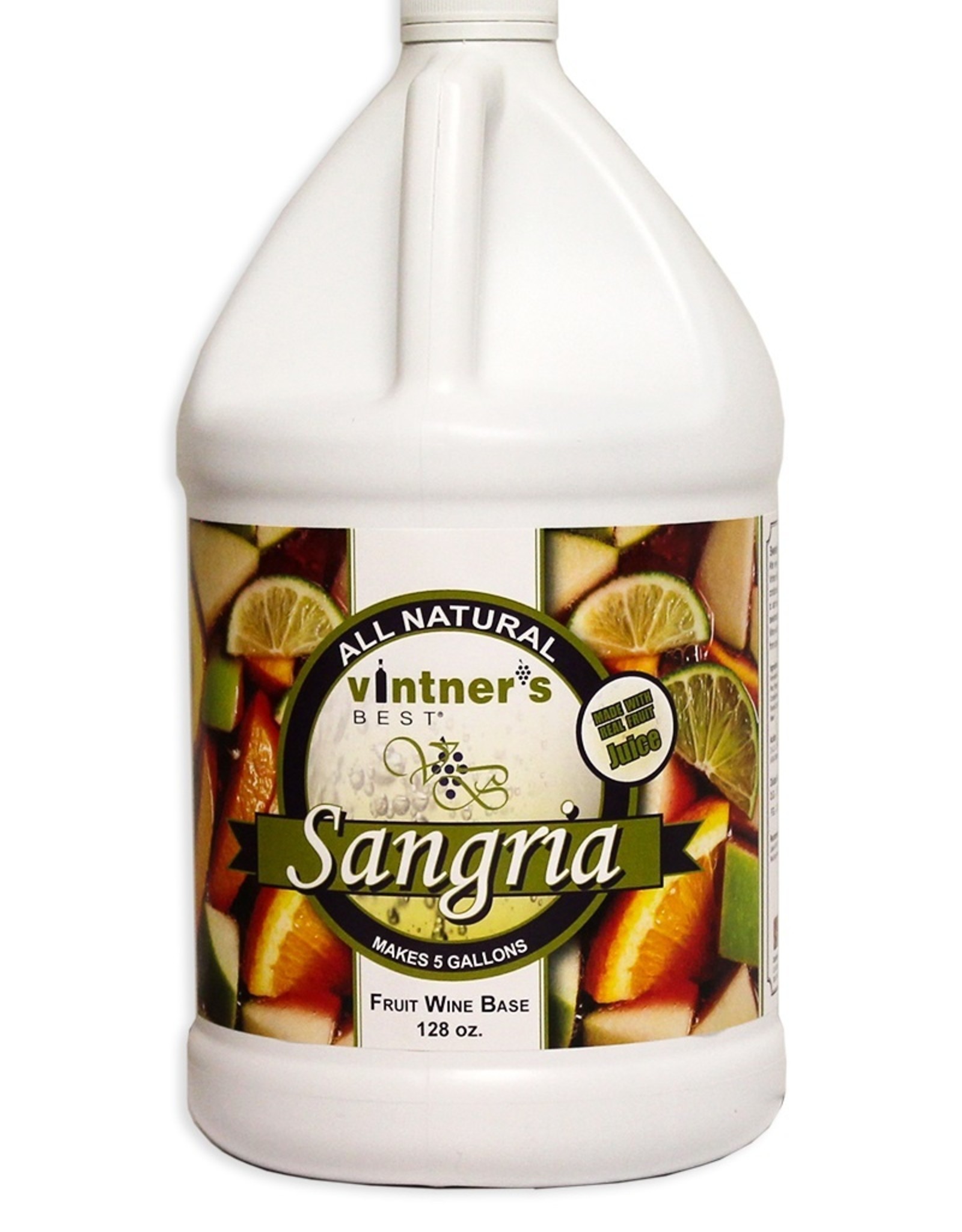 VINTNER'S BEST SANGRIA FRUIT WINE BASE 128 OZ (1 GALLON)