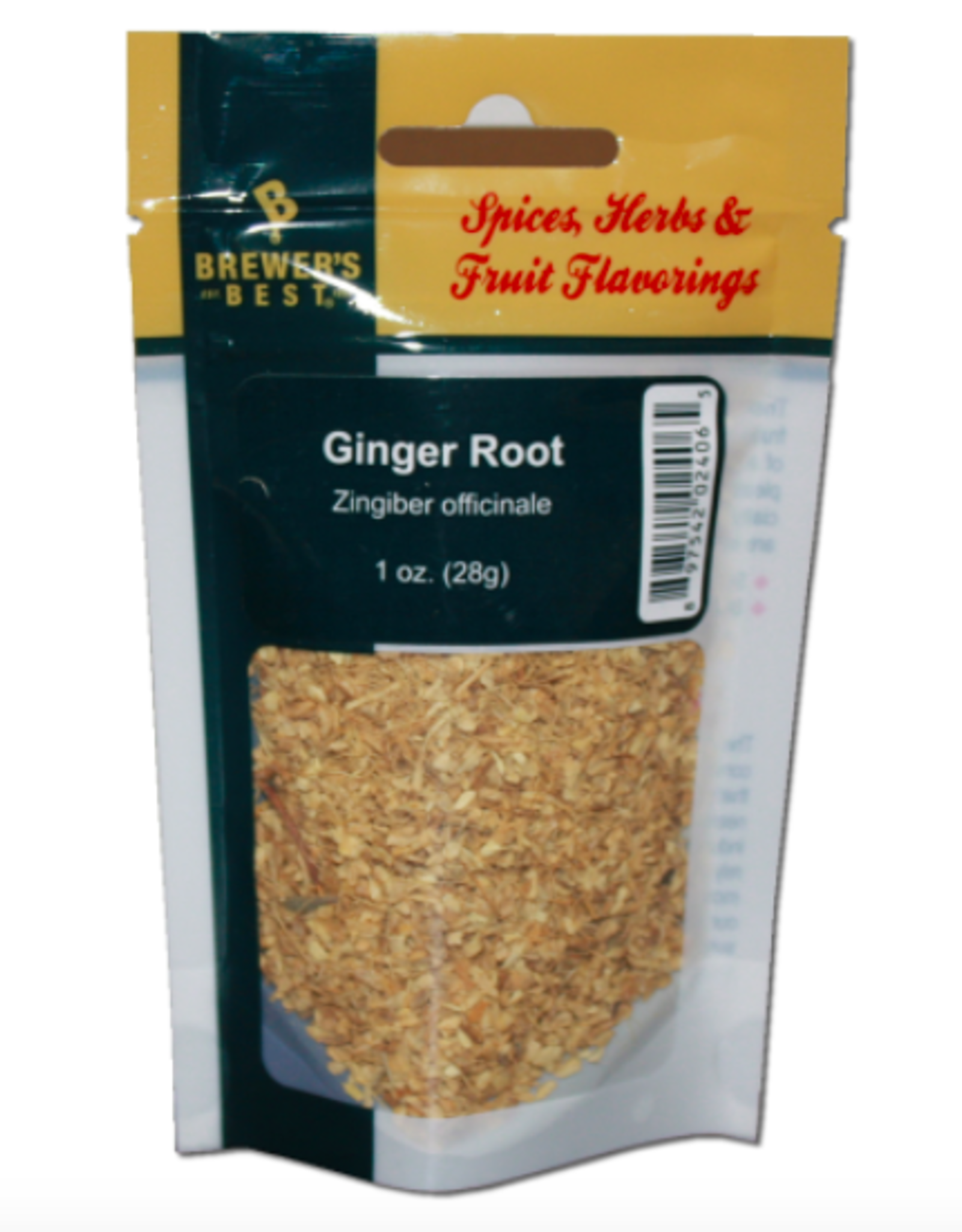 BREWER'S BEST GINGER ROOT 1 OZ