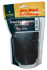 DRIED ELDER- BERRIES 8 OZ