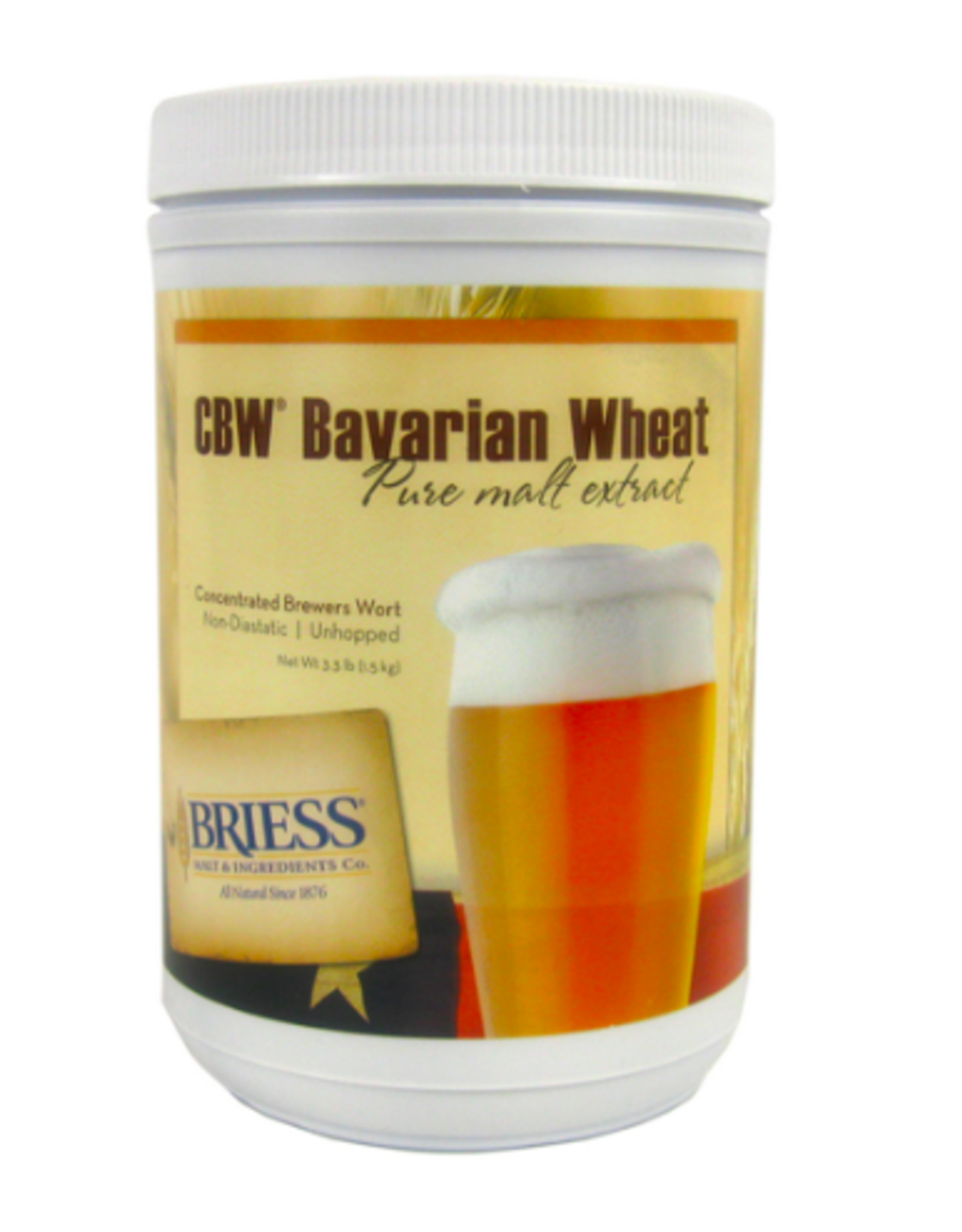 BRIESS BAVARIAN WHEAT CANISTER 3.3 LB