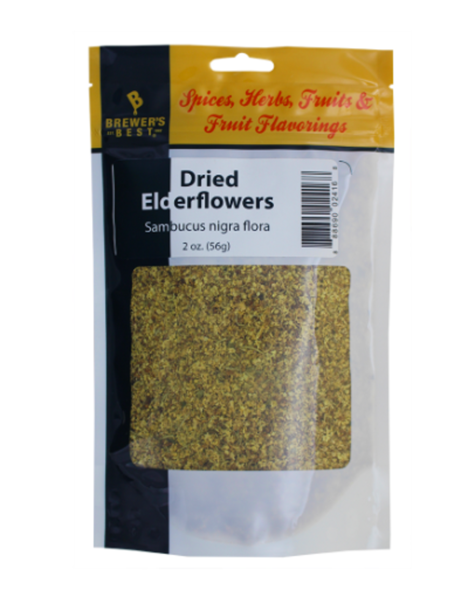 DRIED ELDER- FLOWERS 2 OZ