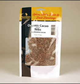 BREWER'S BEST ORGANIC CACAO NIBS 4 OZ