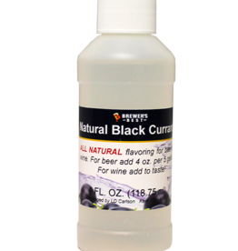 NATURAL BLACK CURRANT FLAVORING EXTRACT 4 OZ