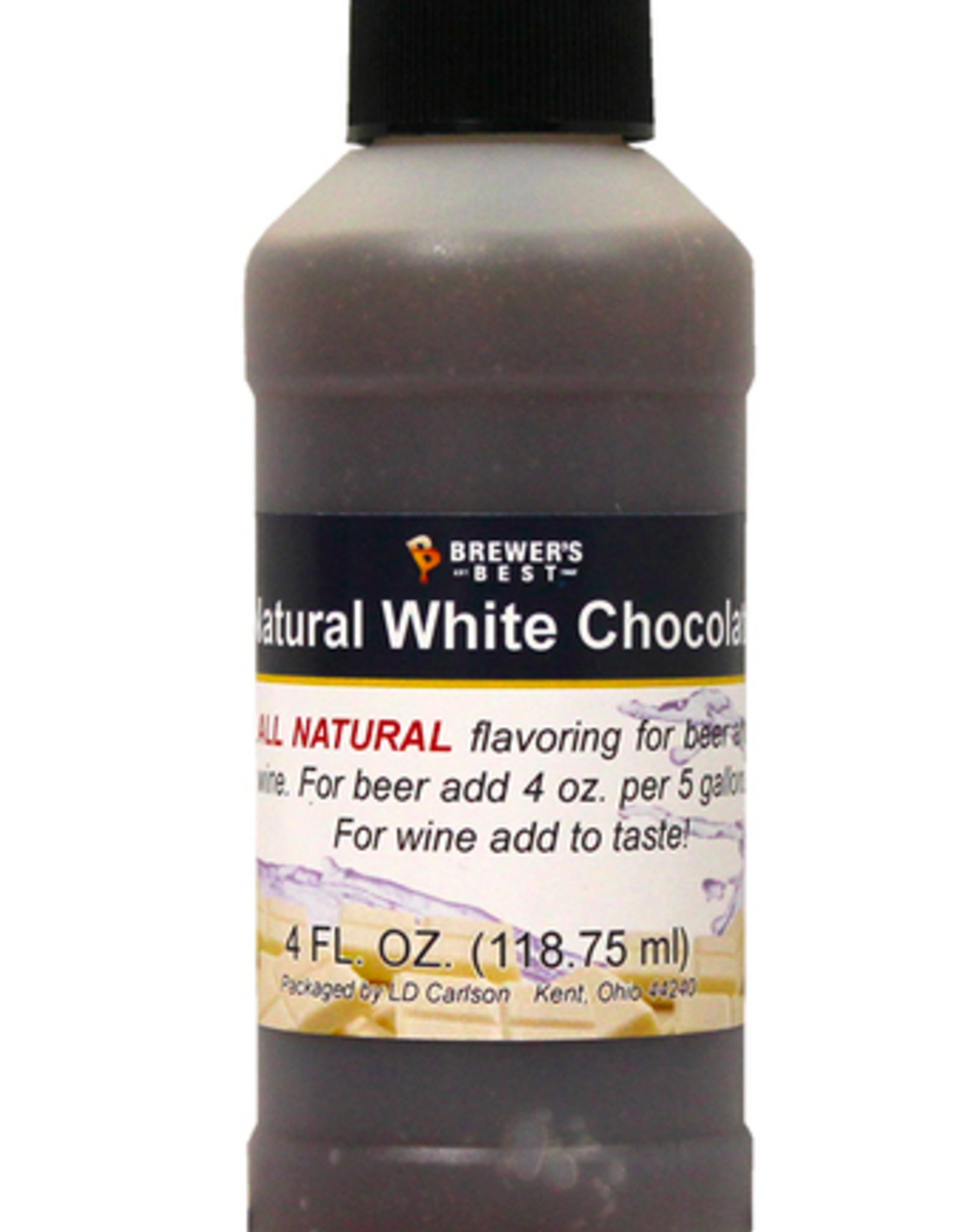 NATURAL WHITE CHOCOLATE FLAVORING EXTRACT 4 OZ