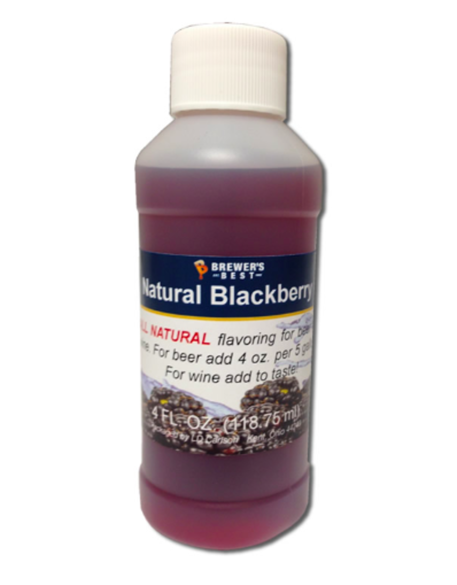 NATURAL BLACKBERRY FLAVORING EXTRACT 4 OZ