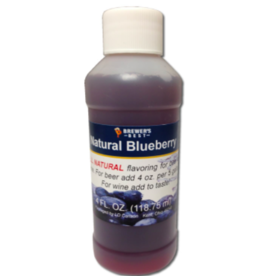 NATURAL BLUEBERRY FLAVORING EXTRACT 4 OZ