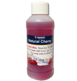 NATURAL CHERRY FLAVORING EXTRACT 4 OZ