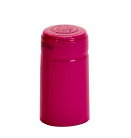 PINK GLOSS PVC SHRINK CAPSULES 30 COUNT