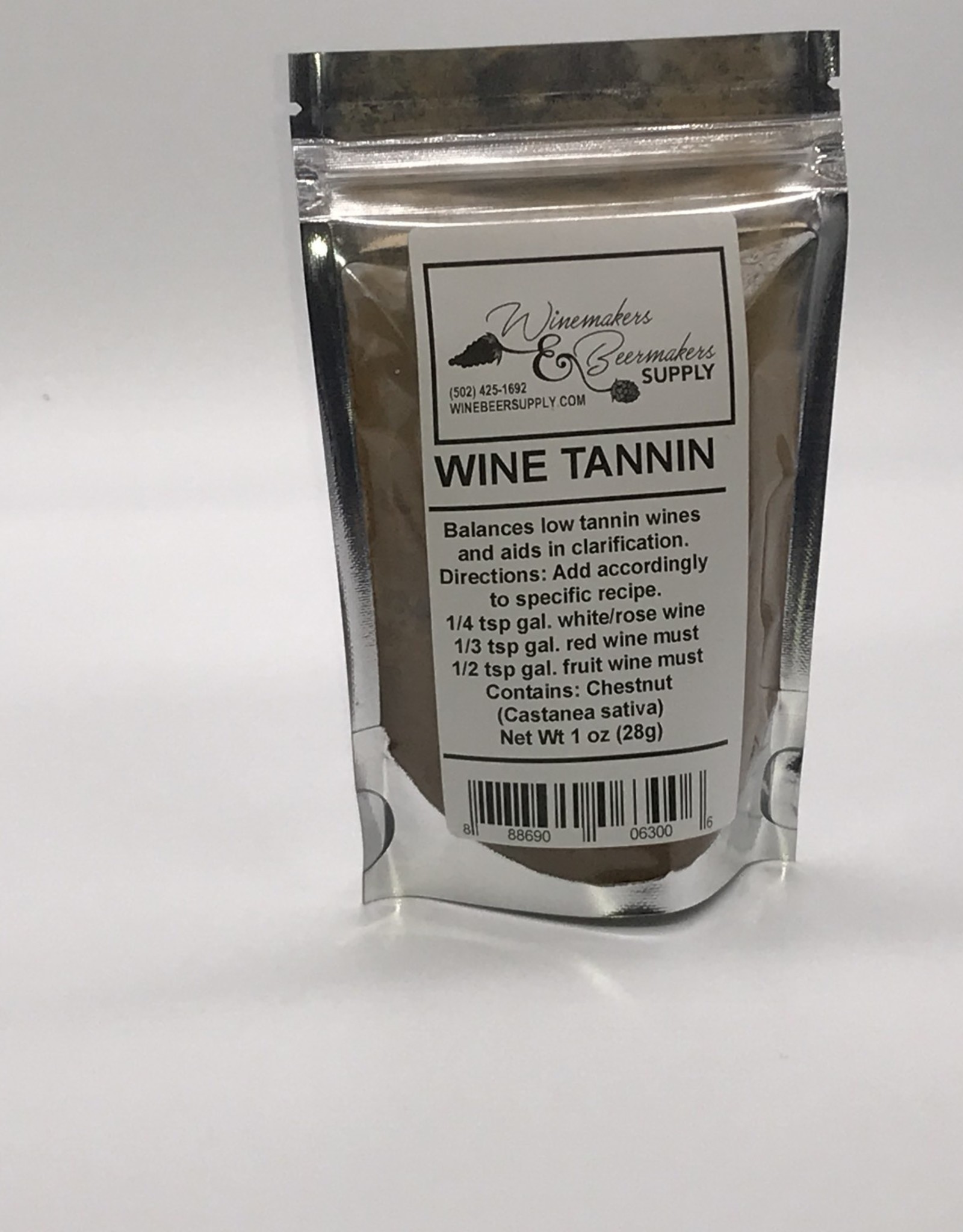 WINE TANNIN POWDER 1 OZ Winemakers & Beermakers Supply