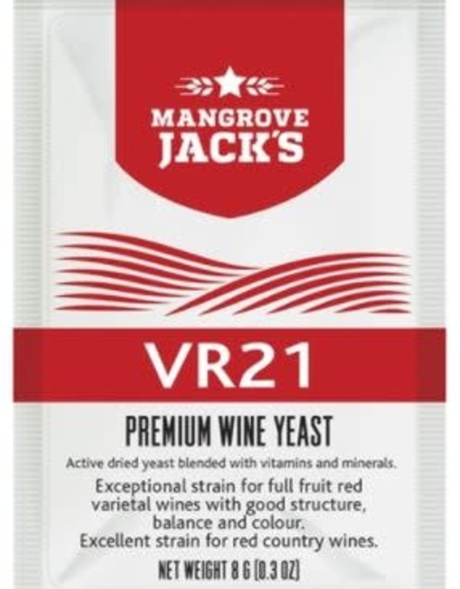 VR21 MANGROVE JACK YEAST Winemakers & Beermakers Supply