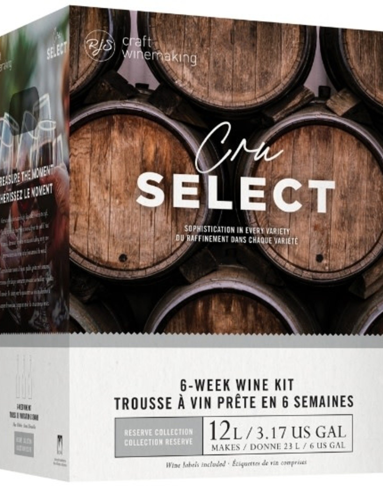 Cru Select Australian Chardonnay 12L Winer Kit