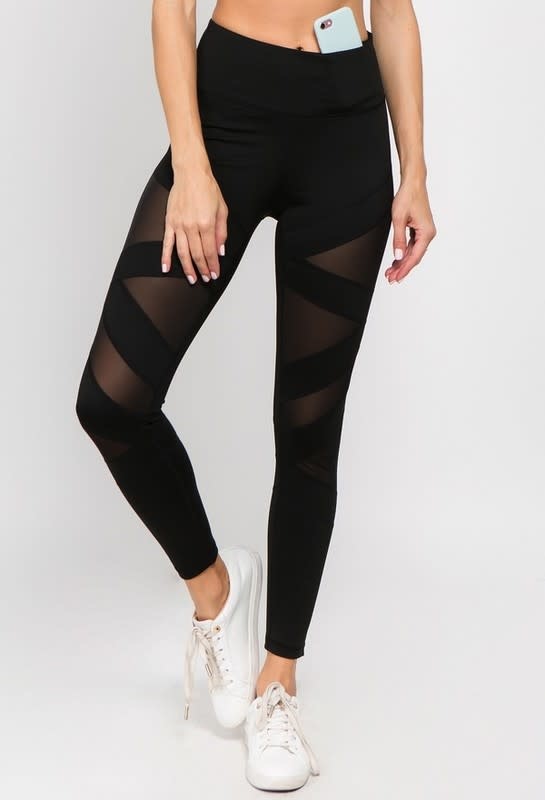 Leggings With Mesh Sides  International Society of Precision