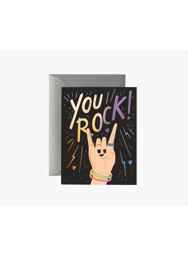 YOU ROCK CARD - The Crowned Bird