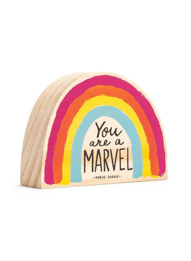 YOU ARE A MARVEL WOOD ART