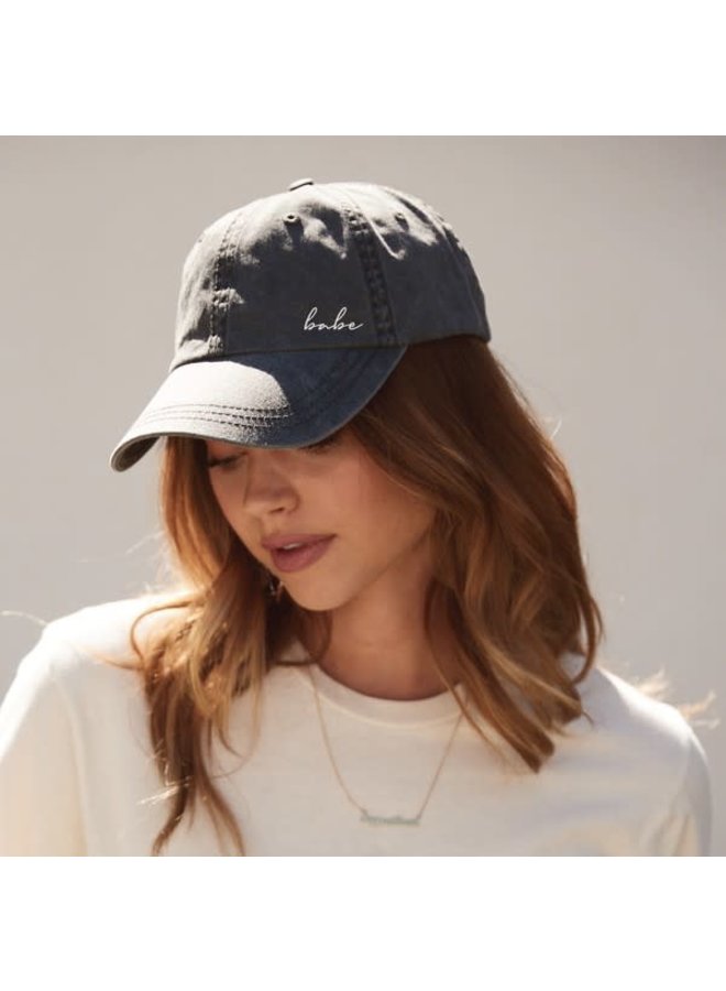 BABE EMBROIDERED CAP