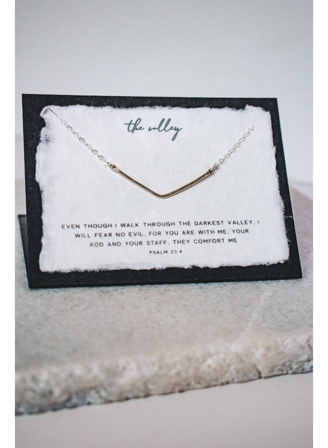 THE VALLEY STERLING SILVER NECKLACE