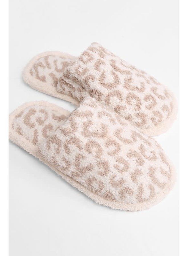 COZY LEOPARD SLIPPERS The Bird