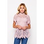 ELLA LACE SHORT SLEEVE TOP