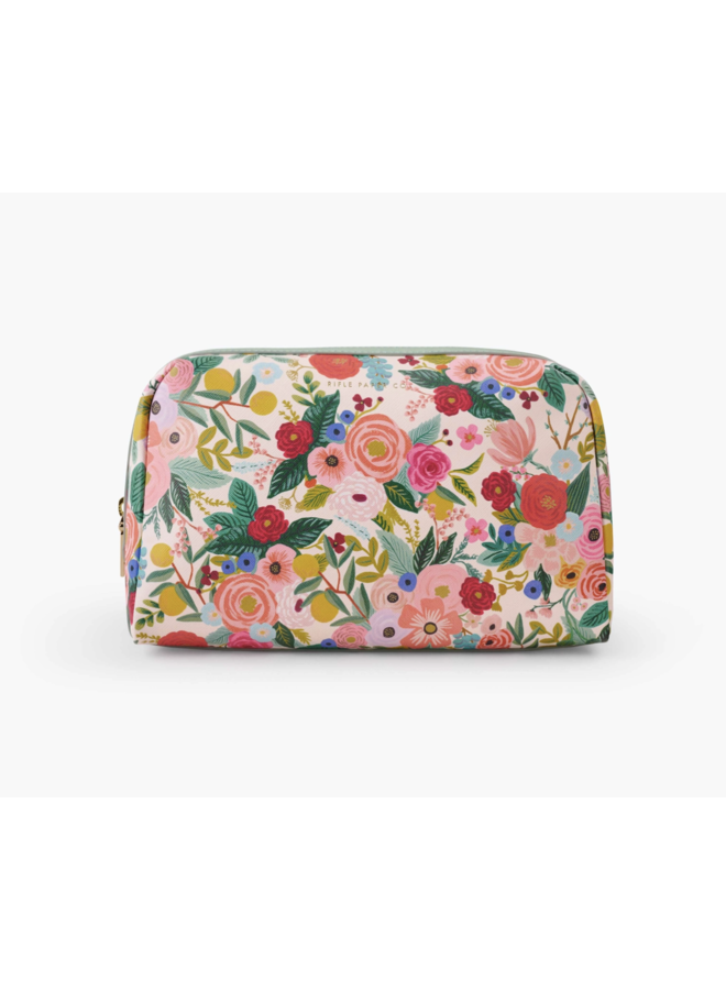 GARDEN PARTY LARGE COSMETIC POUCH