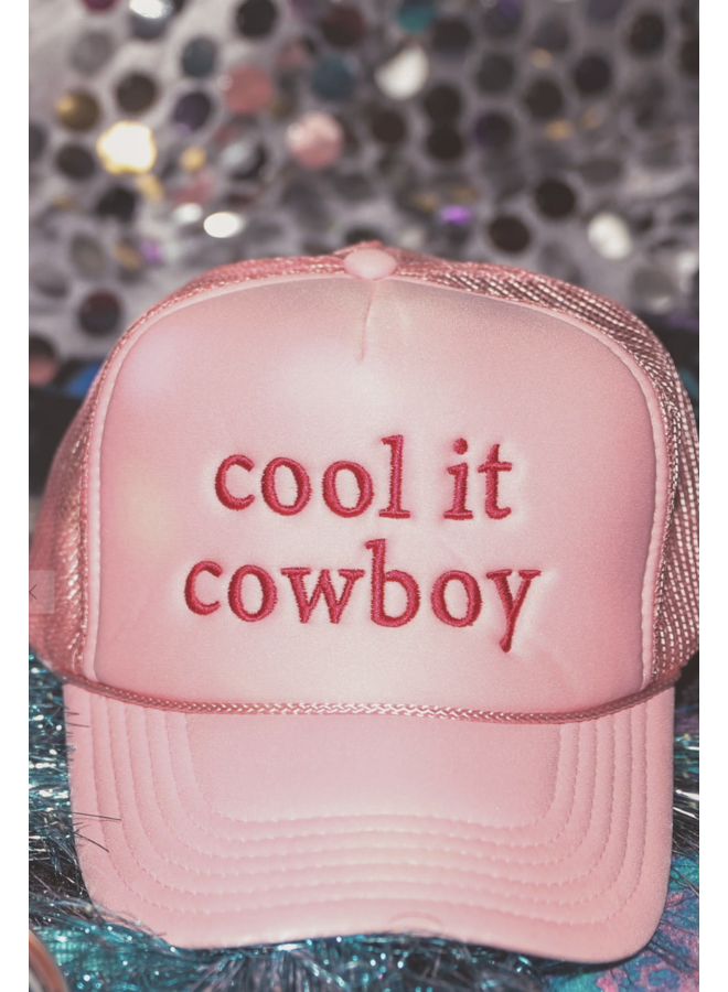 COOL IT COWBOY TRUCKER HAT