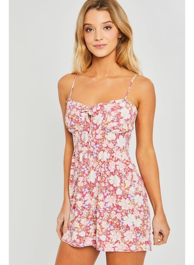 FRIENDS TO LOVERS FLORAL ROMPER
