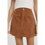 COURTNEY CORDUROY MINI SKIRT