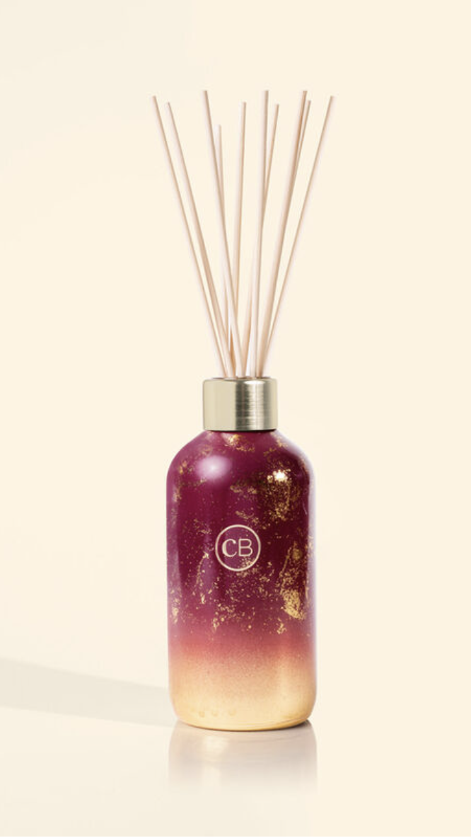 TINSEL AND SPICE GLIMMER REED DIFFUSER 8 FL OZ The Crowned Bird