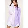 LILY COLORBLOCK BUTTON DOWN