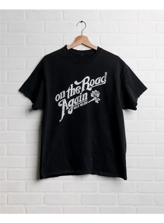 WILLIE NELSON ON THE ROAD AGAIN TEE