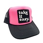 TAKE IT EASY TRUCKER HAT