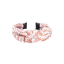 BLUSH FLORAL SILKY KNOT HEADBAND