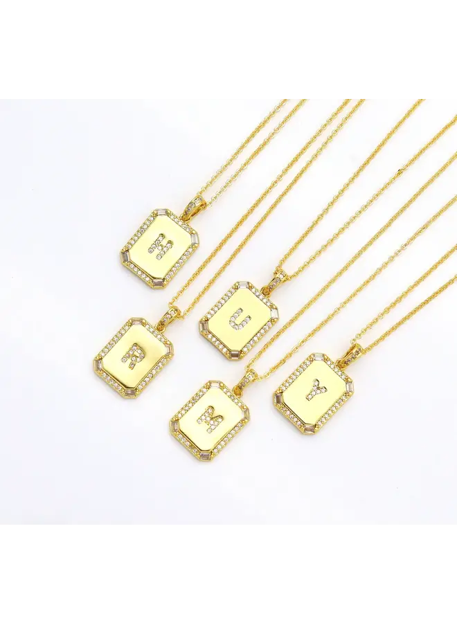 Delicate Initial Necklace - Shop For Delicate Initial Necklace Online |  HotMixCold