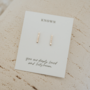 KNOWN GF EARRING STUDS