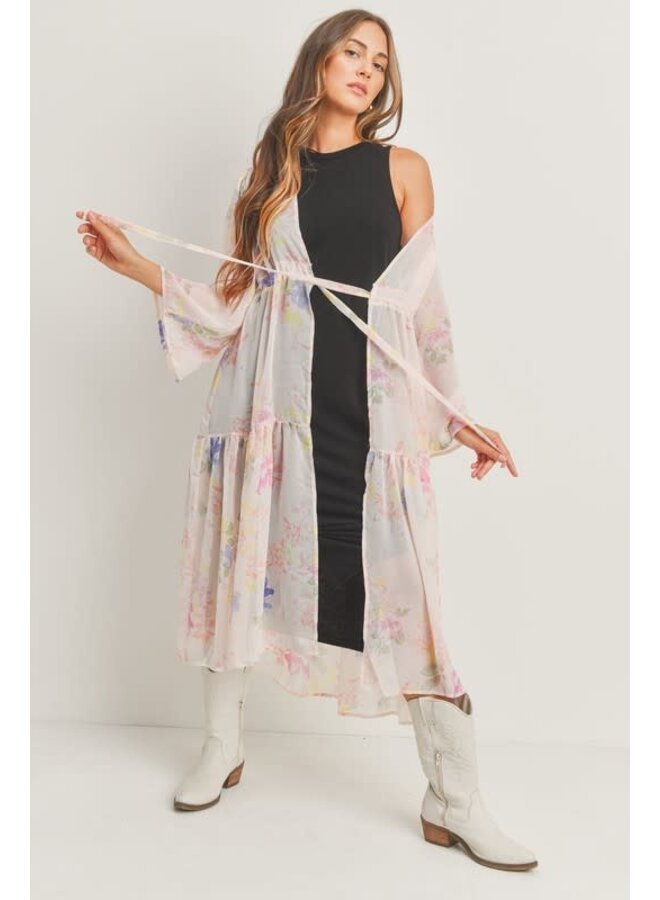 PRETTY PASTELS MAXI COVER UP