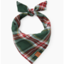 HOLLY JOLLY FLANNEL DOG BANDANA