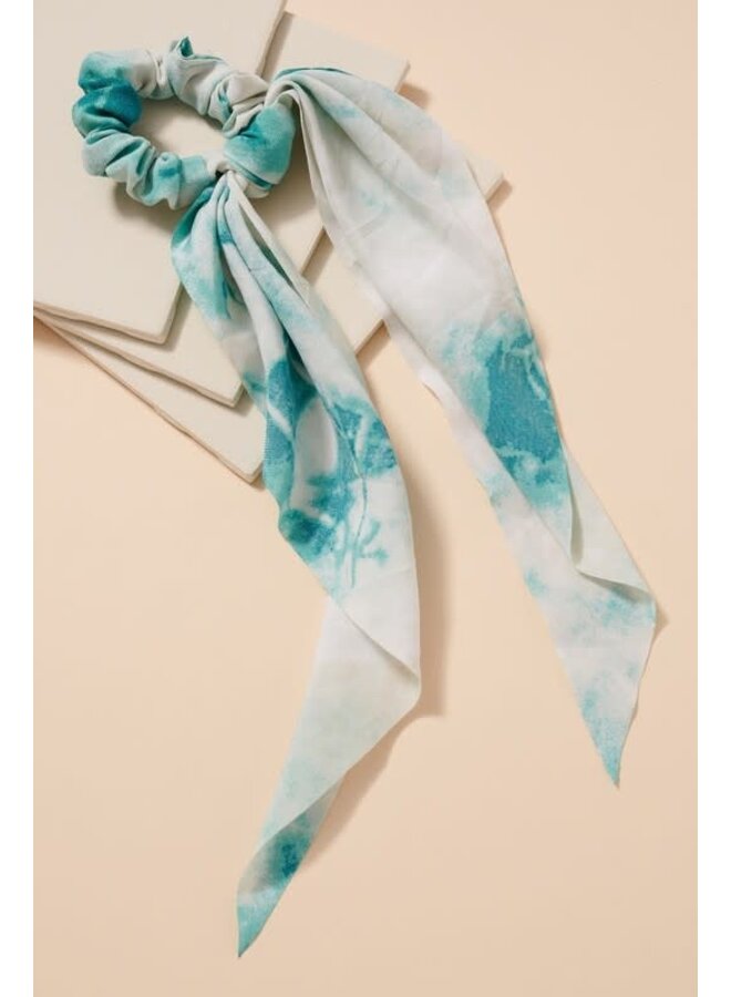 TIE DYE SCARF PONY