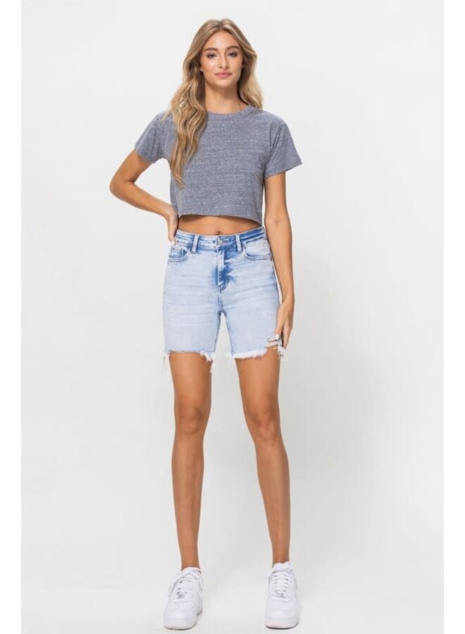 LEX HIGH RISE MIDI SHORTS