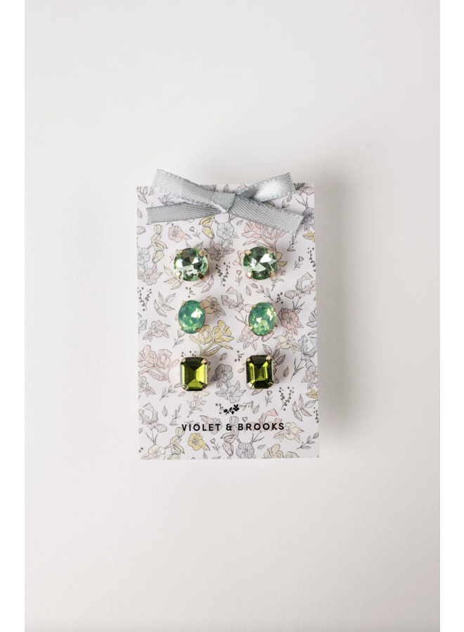 FLORA EARRING TRIO