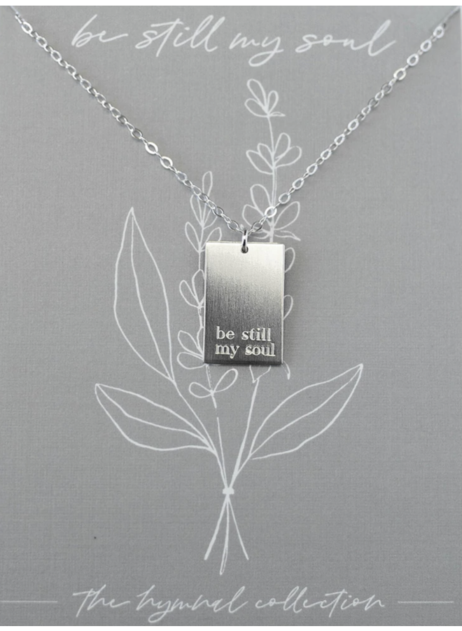BE STILL MY SOUL - NECKLACE - 14KGF