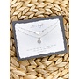 SALT + LIGHT DOUBLE CHAIN STERLING SILVER NECKLACE