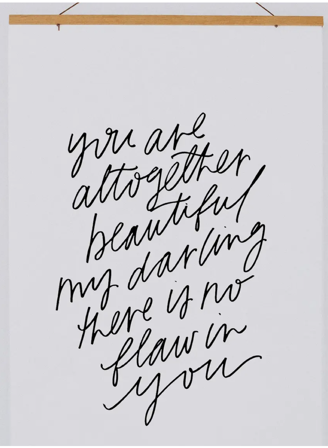 24x36 YOU WERE ALTOGETHER POSTER