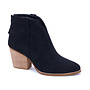 ABBY V CUT BOOTIES w/ BLOCK HEEL