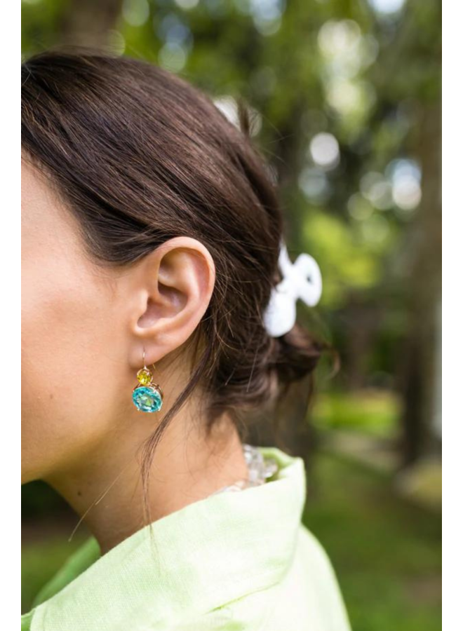 AURORA CRYSTAL DROP EARRINGS