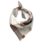 ASPEN PLAID FLANNEL DOG BANDANA