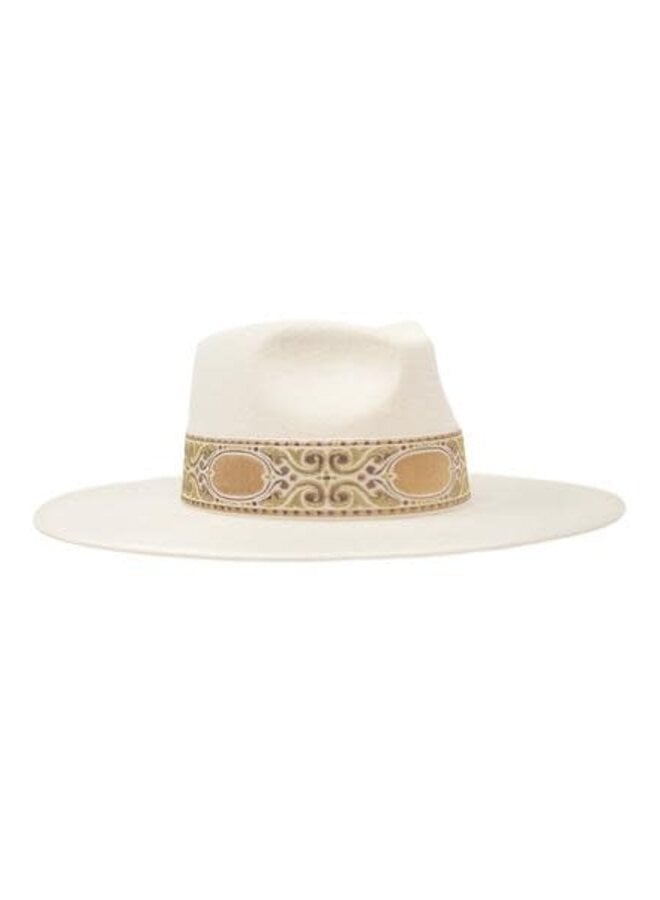 JAMES WOOL RANCHER HAT WHITE