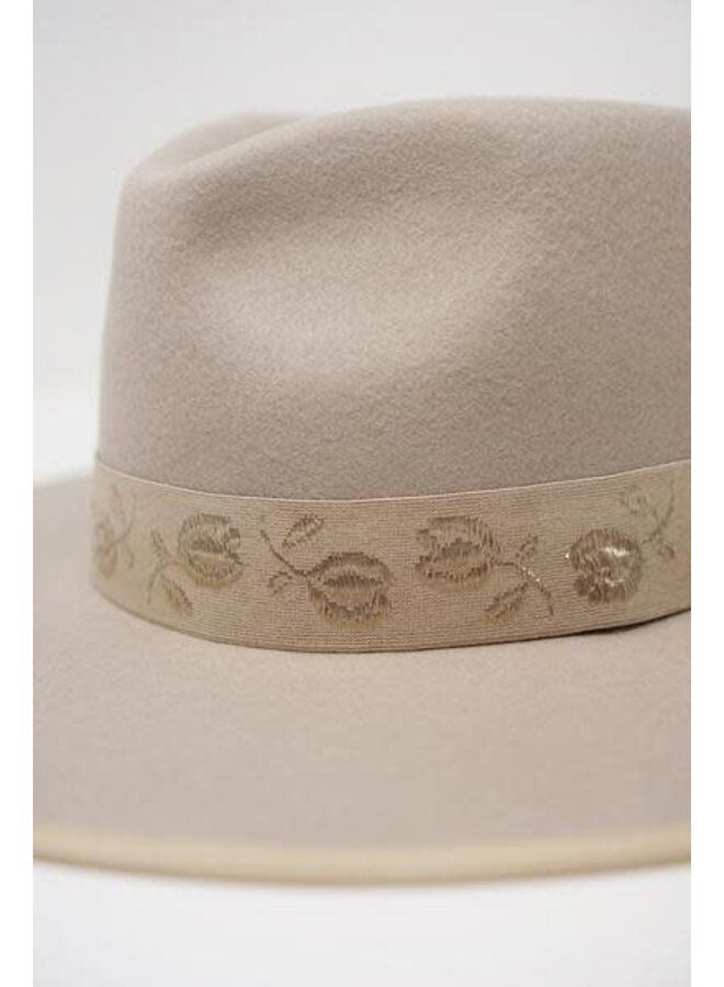 AUBREE WOOL RANCHER HAT NUDE