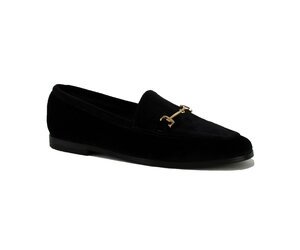 VIVIAN LUX VELVET LOAFER | The Crowned Bird - The Crowned Bird display picture 1