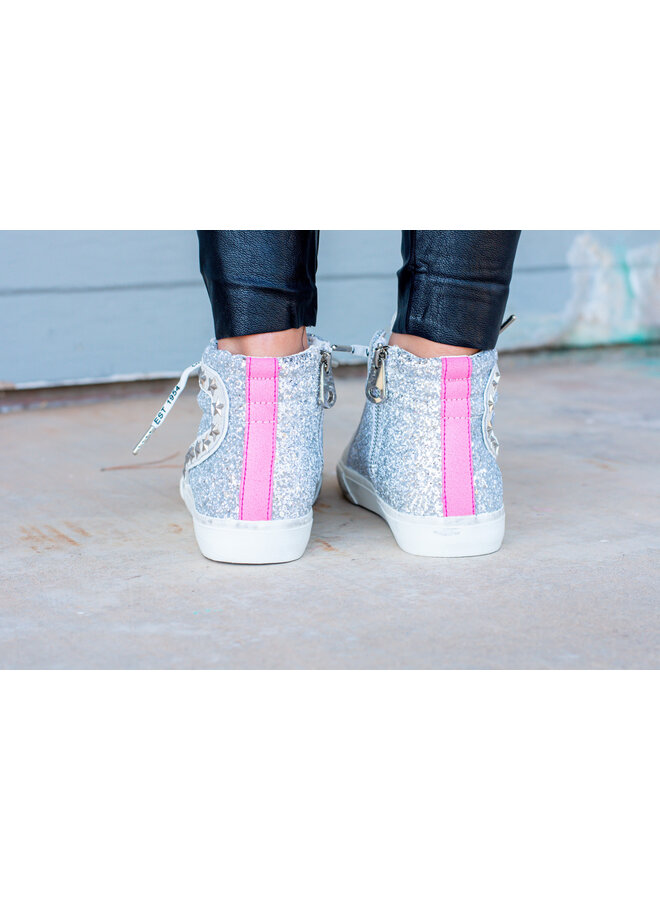 RAY GLITTER HIGH TOP